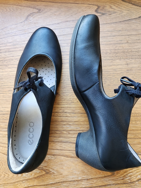 Ecco Shoes - ECCO Sculptured Lace Mary Jane Comfort Shoes